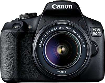 Appareil photo reflex numérique canon eos 2000d efs avec kit d'objectif. Bienvenue chez DIAYTAR COTE D'IVOIRE, votre destination de choix pour dénicher des bonnes affaires en ligne. Explorez notre sélection de produits discount allant des indispensables de la maison aux dernières nouveautés informatiques et mode, et profitez de notre engagement à vous offrir des prix compétitifs.