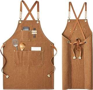 Tablier de chef avec toile de coton imperméable à dos croisé réglable. Faites des économies avec DIAYTAR COTE D'IVOIRE, votre boutique en ligne discount préférée. Parcourez notre sélection complète d'articles allant des équipements électroménagers aux produits informatiques en passant par la mode et les gadgets. Profitez de nos promotions régulières et découvrez des prix incroyables sans jamais sacrifier la qualité.