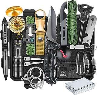 Kits de survie cadeau pour homme papa mari équipement et survie d'urgence 19 en 1. Faites des économies intelligentes sur DIAYTAR COTE D'IVOIRE, votre boutique en ligne de confiance. Avec notre large sélection de produits discount, incluant la maison, l'électroménager, l'informatique et la mode, vous trouverez tout ce dont vous avez besoin à des prix défiant toute concurrence. Ne manquez pas nos offres promotionnelles et commandez en toute simplicité dès maintenant!