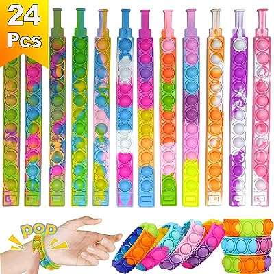 Ensemble de 24 jouets pop it fidget jouet à bulles sensoriel portable pour soulager. DIAYTAR COTE D'IVOIRE  est votre complice pour des achats malins. Explorez notre boutique en ligne et dénichez des affaires incroyables sur une gamme variée de produits, allant de l'informatique à la maison en passant par la mode. Optez pour des produits de qualité à prix discount, sans compromis.