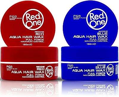 Cire coiffante full force rouge et bleu 150 ml lot de 2. DIAYTAR COTE D'IVOIRE  - Le paradis des bonnes affaires en ligne ! Avec notre large éventail de produits discount, vous trouverez tout ce dont vous avez besoin à des prix incroyablement bas. Des articles pour la maison aux appareils électroménagers, des ordinateurs aux vêtements à la mode, des gadgets uniques aux accessoires indispensables, nous sommes votre guichet unique pour des économies inégalées !