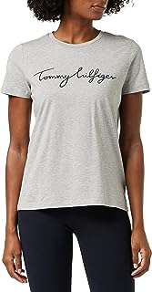 T shirt graphique à col rond heritage tommy hilfiger pour femme gris. Ne cherchez plus ailleurs, DIAYTAR COTE D'IVOIRE  vous offre le meilleur choix de produits discount en ligne. Avec notre assortiment varié et nos prix compétitifs, vous trouverez tout ce dont vous avez besoin pour la maison, l'électronique, l'informatique et la mode. Faites des économies tout en faisant des achats intelligents.