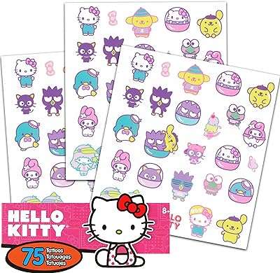 Coffret cadeau de fête de tatouage hello kitty de 75 tatouages ​​temporaires (fournitures. Devenez le roi des gadgets sans vous ruiner sur DIAYTAR COTE D'IVOIRE . Avec notre collection de produits originaux et abordables, vous aurez toujours le cadeau parfait à portée de main. Parcourez notre boutique en ligne pour découvrir des gadgets étonnants qui feront plaisir à coup sûr.