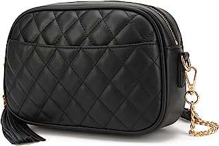 Sac à bandoulière matelassé lola mae sac léger de taille moyenne avec détail. DIAYTAR COTE D'IVOIRE  vous offre une expérience d'achat en ligne unique en proposant une multitude de produits discount dans différents domaines. Faites-vous plaisir sans vous ruiner en choisissant parmi notre sélection de produits pour la maison, l'électroménager, l'informatique, la mode et bien plus encore.
