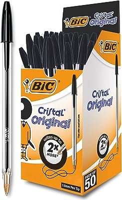 Stylo à bille bic crystal original pointe moyenne (10 mm) noir boîte de 50. Besoin d'équiper votre cuisine sans exploser votre budget ? DIAYTAR COTE D'IVOIRE  est là pour vous. Découvrez notre sélection d'ustensiles de cuisine discount, des marques les plus fiables aux outils les plus pratiques. Faites de DIAYTAR COTE D'IVOIRE  votre destination pour des économies culinaires.
