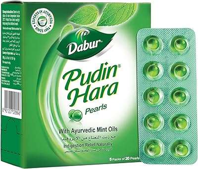 Perles dabur pudin hara (paquet de 5)   refroidissement rapide pour soulager les douleurs. À la recherche de bonnes affaires en ligne ? Ne cherchez plus ! DIAYTAR COTE D'IVOIRE  vous offre un vaste choix de produits discount, de la maison à l'électroménager, en passant par l'informatique et la mode. Faites-vous plaisir à des prix incroyables et découvrez notre sélection dès maintenant.