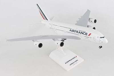 Maquette daron a380 skymarks air france avec équipement (échelle 1 200)