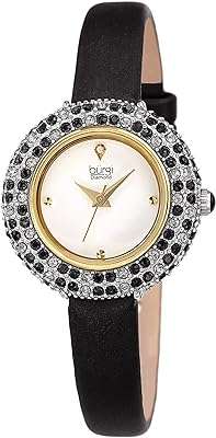Montre burge en cristal coloré swarovski 4 diamants véritables élégante pour femme avec bracelet. Ne payez pas le prix fort, optez pour DIAYTAR COTE D'IVOIRE  et économisez sur tous vos achats ! Notre boutique en ligne vous propose une large gamme de produits discount pour équiper votre maison, des meubles élégants aux derniers gadgets électroniques. Bénéficiez de réductions imbattables sur les appareils informatiques de pointe et restez tendance avec nos vêtements et accessoires à petits prix. Profitez d'une expérience d'achat sans stress avec une livraison rapide et un service client exceptionnel !