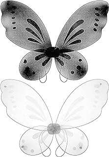 Ailes de fée de papillon 2 pièces accessoires de costume d'ailes de papillon pour enfants ailes le maquillage. Besoin de faire des économies ? Faites confiance à DIAYTAR COTE D'IVOIRE, la boutique en ligne discount idéale pour toutes vos envies. Parcourez notre gamme complète de produits, allant de la maison à l'électroménager, de l'informatique à la mode et aux gadgets, et découvrez des offres irrésistibles. Achetez en toute confiance, car la satisfaction de nos clients est notre priorité absolue.