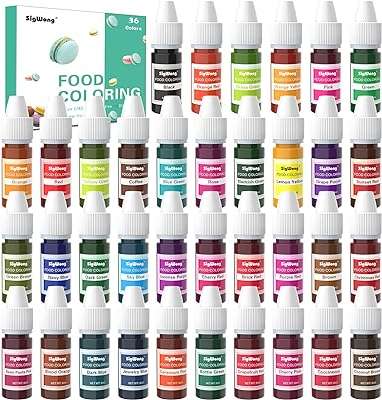 Ensemble de colorants alimentaires liquides concentrés de 36 couleurs colorant alimentaire liquide néon pour la. DIAYTAR COTE D'IVOIRE, votre destination en ligne pour tous les produits discount dont vous avez besoin. Explorez notre large gamme de produits, allant des gadgets de dernière génération aux vêtements à la mode, en passant par les équipements informatiques et bien plus encore, le tout à des prix imbattables.