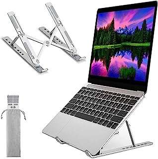 Support réglable pour ordinateur portable support portable en aluminium pour bureau de refroidissement pliable et ventilé. À la recherche de bonnes affaires ? DIAYTAR COTE D'IVOIRE  est là pour vous ! Notre boutique en ligne généraliste propose une variété de produits discount, allant des articles pour la maison à l'électroménager, en passant par l'informatique et la mode, ainsi que les gadgets indispensables à petits prix.