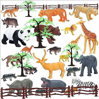 Figurines d'animaux snaptron pour les tout petits ensemble de 22 jouets la jungle. DIAYTAR COTE D'IVOIRE  - votre guichet unique pour des achats discount en ligne. Parcourez notre catalogue diversifié et trouvez des produits de qualité à des prix incroyables. Avec notre large sélection allant de la maison à l'informatique en passant par l'électroménager, vous trouverez toujours ce dont vous avez besoin chez nous.