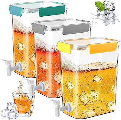 Distributeur de boissons en plastique arteti 12 gallons 45 l pour réfrigérateur avec robinet. Bienvenue chez DIAYTAR COTE D'IVOIRE, le paradis des bonnes affaires en ligne ! Découvrez une large gamme de produits discount pour équiper votre maison, trouver l'électroménager de vos rêves, vous divertir avec des gadgets innovants, et compléter votre garde-robe avec des vêtements à la pointe de la mode, le tout à des prix défiant toute concurrence.