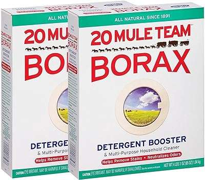 20 mule team borax booster de lessive naturel 64 onces paquet. DIAYTAR COTE D'IVOIRE  - La boutique en ligne qui vous offre des prix imbattables sur une large gamme de produits discount. Ajoutez du style à votre maison avec nos articles de décoration, simplifiez votre quotidien avec des électroménagers modernes, restez connecté avec nos gadgets technologiques et adoptez les dernières tendances de la mode sans vous ruiner. Faites de bonnes affaires à chaque achat chez nous !