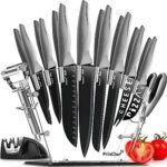 Ensemble de couteaux de cuisine en acier inoxydable branchef 19 pièces avec support. DIAYTAR COTE D'IVOIRE, la boutique en ligne qui rend l'achat de produits discount facile et abordable. Parcourez notre collection variée allant de la maison à l'électroménager, en passant par l'informatique, la mode et les gadgets, et trouvez tout ce dont vous avez besoin à des prix défiant toute concurrence !