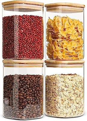 Bocal de conservation en verre hermétique comsave avec couvercle en bois (38. DIAYTAR COTE D'IVOIRE, votre destination en ligne pour des achats malins à petits prix ! Parcourez notre vaste catalogue qui regorge de produits discount, des essentiels de la maison aux appareils électroménagers, en passant par les dernières tendances de la mode et les gadgets high-tech.