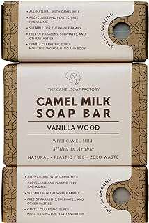 Savon naturel camel soap factory arabie moulu  3 x bois de vanille. Ne cherchez plus, DIAYTAR COTE D'IVOIRE  est la boutique en ligne qu'il vous faut ! Explorez notre large assortiment de produits discount allant des articles pour la maison à l'électroménager, en passant par l'informatique, la mode et les gadgets. Profitez de notre plateforme conviviale pour trouver les meilleures affaires et économiser sans effort.