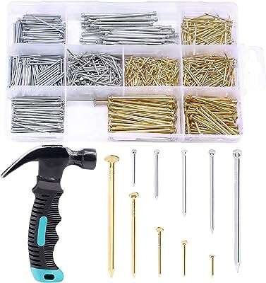 Kydek variété de 1 000 pièces de cloueurs marteau à griffes de 8. DIAYTAR COTE D'IVOIRE, votre destination en ligne pour des produits discount de qualité. Avec notre large choix de produits allant de la maison à la technologie, en passant par la mode et les gadgets, vous êtes assuré de trouver tout ce dont vous avez besoin à des prix défiant toute concurrence.