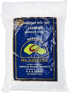 Riz parfumé au jasmin de milagrosa 5 kg. En quête de produits à petits prix ? DIAYTAR COTE D'IVOIRE  est là pour vous satisfaire ! Explorez notre vaste sélection d'articles allant de la maison à l'électroménager en passant par l'informatique et la mode. Naviguez aisément sur notre site et découvrez un éventail de produits discount qui répondront à toutes vos attentes.