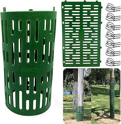 Hhuk lot de 6 protections d'arbre tronc d'écorce vinyle épais redimensionnables empêchent les dommages. Ne payez pas plus cher pour les mêmes produits ailleurs ! DIAYTAR COTE D'IVOIRE  propose une large gamme de produits de qualité à des prix discount. Trouvez tout ce dont vous avez besoin, des appareils ménagers aux gadgets dernier cri, et économisez de l'argent sans compromettre la qualité.