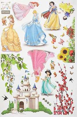 Sticker mural avec dessins de princesses oiseaux fleurs et châteaux pour la décoration. Trouvez des bonnes affaires tous les jours sur DIAYTAR COTE D'IVOIRE, votre boutique en ligne incontournable. Avec notre large gamme de produits discount allant de la maison à l'électroménager, de l'informatique à la mode et aux gadgets, vous êtes assuré de trouver ce que vous cherchez à prix abordable. Ne manquez pas nos offres spéciales et achetez en toute confiance dès aujourd'hui!