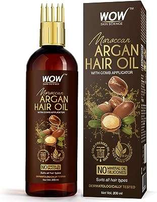 Huile capillaire d'argan marocaine wow skin science avec peigne applicateur. Profitez de rabais incroyables sur DIAYTAR COTE D'IVOIRE  et économisez sur tous vos achats! Que vous cherchiez des équipements high-tech, des produits de beauté, des articles pour animaux de compagnie ou même des meubles pour la maison, notre boutique en ligne généraliste vous propose les meilleurs prix du marché.