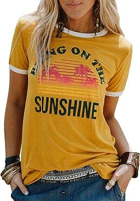 Nlife bring on the sunshine graphic t shirts à manches longues tops pour femme. Venez découvrir DIAYTAR COTE D'IVOIRE, la boutique en ligne qui rend le shopping discount plus accessible que jamais. Avec une large sélection de produits pour la maison, de l'électroménager performant, de l'informatique à la pointe et des articles de mode tendance, vous êtes assuré de trouver ce dont vous avez besoin à des prix attractifs.
