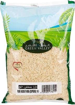 Riz basmati pur green valley 1 kg. DIAYTAR COTE D'IVOIRE  - La référence en ligne pour des achats malins ! Explorez notre catalogue varié incluant des produits discount pour la maison, l'électroménager, l'informatique et la mode. Optez pour la qualité à petit prix et ne manquez pas nos promotions exclusives.