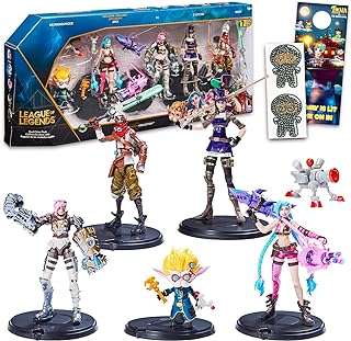 Ensemble de figurines league of legends 5 pièces bundle avec plus des autocollants. Ne cherchez plus, DIAYTAR COTE D'IVOIRE  est là pour vous offrir des produits discount de qualité supérieure. Que vous ayez besoin d'appareils électroménagers performants, de vêtements tendance ou de gadgets innovants, notre boutique en ligne propose des offres exceptionnelles dans tous les domaines, tandis que votre portefeuille reste protégé.