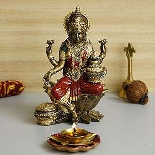 Webelcart antique en bronze coulé à froid laxmi idole déesse de l'argent et du succès. À la recherche de bonnes affaires ? DIAYTAR COTE D'IVOIRE  est là pour vous ! Notre boutique en ligne généraliste propose une variété de produits discount, allant des articles pour la maison à l'électroménager, en passant par l'informatique et la mode, ainsi que les gadgets indispensables à petits prix.