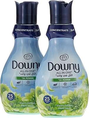 Adoucissant concentré downy dream garden 1 litre paquet de 2. DIAYTAR COTE D'IVOIRE  - la solution pour des achats discount en ligne simples et rapides. Trouvez tout ce dont vous avez besoin sans vous ruiner, de la maison à l'électroménager en passant par l'informatique et la mode. Profitez de nos prix compétitifs et faites des économies dès maintenant.