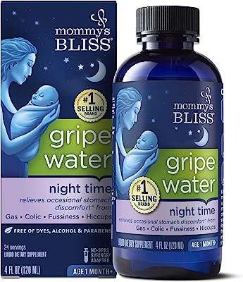 Bouteille d'eau mommy's bliss waternighttime grippy pour soulager les gaz et les coliques du nourrisson. Découvrez DIAYTAR COTE D'IVOIRE, la boutique en ligne incontournable pour les chasseurs de rabais. Trouvez tout ce dont vous avez besoin, des articles pour la maison à l'électroménager, en passant par l'informatique et la mode, à des prix discount incroyables. Économisez tout en vous offrant ce dont vous avez besoin chez DIAYTAR COTE D'IVOIRE !