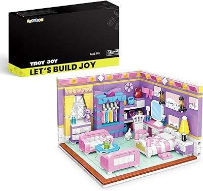 Ensemble de construction de chambre à coucher troy joy city house  . DIAYTAR COTE D'IVOIRE, votre boutique en ligne de confiance pour tous vos besoins en produits discount. Parcourez notre sélection minutieusement choisie pour trouver des articles de qualité pour la maison, l'électroménager, l'informatique, la mode et les gadgets, le tout à des prix avantageux. Simplifiez vos achats en ligne avec DIAYTAR COTE D'IVOIRE  et réalisez des économies dès maintenant.