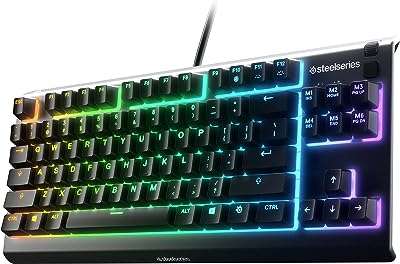 Clavier de jeu apex 3 tkl rgb mini design américain qwerty. Découvrez DIAYTAR COTE D'IVOIRE, votre destination en ligne pour des produits discount de qualité supérieure. Achetez des articles de maison, des appareils électroménagers, des équipements informatiques, des vêtements tendance et des gadgets innovants, le tout à des prix abordables qui ne vous feront pas perdre le sommeil.