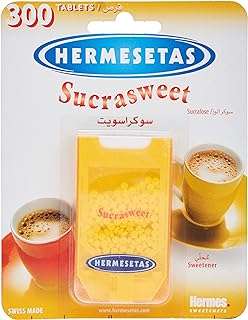 Hermesetas sugar sweet 300 comprimés. Découvrez DIAYTAR COTE D'IVOIRE, votre boutique en ligne où vous pouvez économiser gros sur une large gamme de produits. Trouvez tout ce dont vous avez besoin pour votre maison, de l'électroménager à l'informatique, et restez à la mode avec nos vêtements et gadgets discount. N'attendez plus et profitez dès maintenant de nos offres à prix cassés!