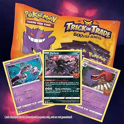 Cartes pokémon : pack booster halloween trick or treat. Choisissez DIAYTAR COTE D'IVOIRE  pour des produits discount de qualité supérieure livrés directement chez vous. Que vous recherchiez des appareils électroménagers fiables, des produits informatiques performants ou des articles mode à la pointe des tendances, nous avons tout ce dont vous avez besoin à des prix abordables.