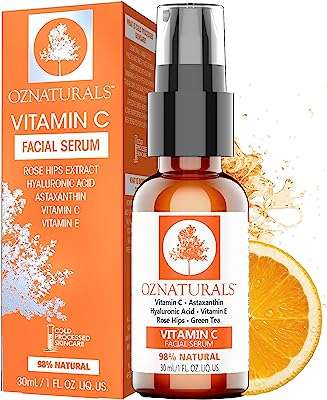 Sérum à la vitamine c oz naturals pour le visage pour lutter contre les rides. Besoin de dépenser moins sans renoncer à la qualité ? DIAYTAR COTE D'IVOIRE  est là pour vous ! Explorez notre catalogue en ligne et découvrez une multitude de produits discount pour la maison, l'électroménager, l'informatique et la mode, qui répondront à tous vos besoins tout en respectant votre budget.