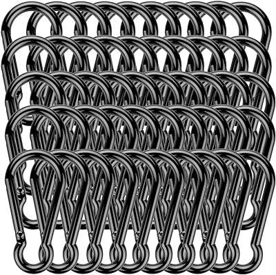 Boucle en métal en aluminium clip porte clés à boucle ressort durable pour le camping la randonnée. À la recherche de bonnes affaires ? DIAYTAR COTE D'IVOIRE  est là pour vous aider ! Découvrez notre boutique en ligne remplie de produits discount, des dernières tendances en mode aux gadgets les plus recherchés. Ne manquez pas nos prix imbattables !