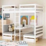 Lit superposé double multifonctionnel avec bureau inférieur pour adolescents meuble. Découvrez DIAYTAR COTE D'IVOIRE, la boutique en ligne qui vous propose une large gamme de produits discount, de l'électroménager à la mode en passant par l'informatique. Bénéficiez de prix avantageux et d'une expérience de shopping en ligne pratique et économique.