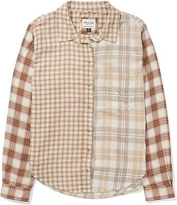 Chemise boutonnée à manches longues american eagle pour femme. Vous cherchez à faire des économies sans sacrifier la qualité ? Faites confiance à DIAYTAR COTE D'IVOIRE, votre boutique en ligne où vous trouverez une large sélection d'articles discount pour tous les goûts. Profitez de nos prix compétitifs sur des produits allant de la maison à l'électroménager, en passant par l'informatique et la mode.