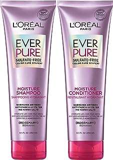 L'oréal paris everpure moisture shampoing et après shampooing sans sulfate pour cheveux. Découvrez DIAYTAR COTE D'IVOIRE, votre partenaire en ligne pour des achats malins et économiques. Parcourez notre sélection discount de produits pour la maison, l'électroménager, l'informatique, la mode et les gadgets et trouvez les meilleures offres du marché. Profitez de la qualité à prix réduit dès aujourd'hui, grâce à notre boutique en ligne pratique et facile à utiliser.