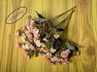 Yatai gros bouquet d'oeillets fantaisie fleurs artificielles pour mariage maison fête arts et artisanat. Découvrez DIAYTAR COTE D'IVOIRE, votre boutique en ligne incontournable pour des affaires discount. Profitez de nos multiples catégories allant des articles pour la maison aux gadgets dernier cri, en passant par la mode à petits prix. Faites-vous plaisir sans vous ruiner avec notre sélection variée !