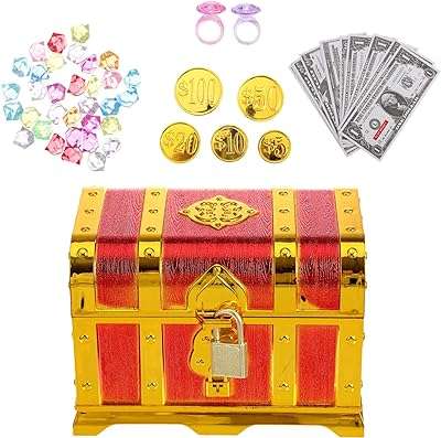 Toyandona coffre au trésor pirate jouet pièces de gemmes anneaux à jouets pour enfants. Laissez-vous séduire par DIAYTAR COTE D'IVOIRE, votre boutique en ligne qui saura vous offrir des produits de qualité à des prix compétitifs. Que vous recherchiez des équipements pour la maison, des appareils électroménagers, des accessoires informatiques ou des articles de mode tendance, vous trouverez tout cela et bien plus encore dans notre sélection discount.