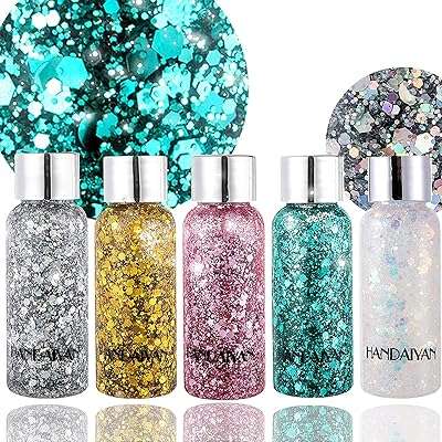 Gochai gel liquide à paillettes holographiques pour maquillage de festival épaisses pour cheveux et fard. Faites des économies sur tous vos achats avec DIAYTAR COTE D'IVOIRE . Notre boutique en ligne vous propose des articles de qualité à prix cassés, que ce soit pour votre maison, l'électroménager, l'informatique ou encore la mode. Ne cherchez plus ailleurs, les meilleures offres discount sont chez nous !