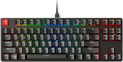 Clavier de jeu mécanique standard glorieux sans pavé numérique (préconçu)  . Trouvez les meilleures affaires en ligne chez DIAYTAR COTE D'IVOIRE  - une boutique généraliste offrant une variété de produits discount allant de l'électroménager aux articles high-tech, sans oublier les vêtements et les accessoires tendances. Découvrez un choix incroyable de produits de qualité à des prix imbattables !