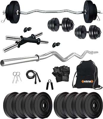 Ensemble d'haltères coréens en pvc de 16 kg avec barre en zigzag de 3 pieds et 1. Faites des économies sans compromis sur la qualité avec DIAYTAR COTE D'IVOIRE  ! Notre boutique en ligne propose une vaste sélection de produits discount, des appareils électroménagers fiables aux articles de mode tendance, en passant par les équipements informatiques. Trouvez tout ce dont vous avez besoin à des prix défiant toute concurrence.