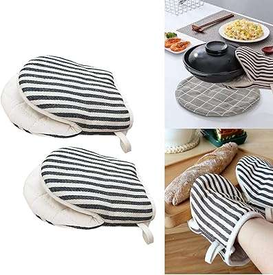 Mini gants de cuisine résistants à la chaleur pour protéger les mains. Faites des économies sur tous vos achats en ligne avec DIAYTAR COTE D'IVOIRE, la référence en termes de boutique en ligne discount. Parcourez notre large gamme de produits allant de la maison à l'électroménager, de l'informatique à la mode et des gadgets, et trouvez tout ce dont vous avez besoin à des prix incroyables. Profitez de nos offres exclusives et commandez dès maintenant pour une livraison rapide à votre porte.
