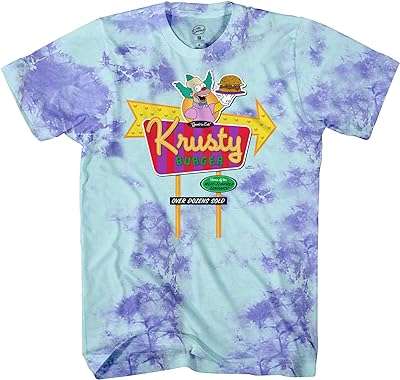 Les simpsons krusty le clown t shirt avec logo burger pour hommes. Visitez DIAYTAR COTE D'IVOIRE  et profitez de notre sélection exceptionnelle de produits discount. Que vous recherchiez des articles pour la maison, de l'électroménager, de l'informatique ou de la mode, notre boutique en ligne vous offre des produits de qualité à prix réduit, sans compromis sur la satisfaction du client.