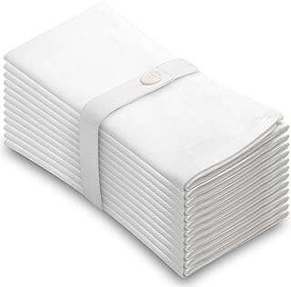 Serviettes junior en coton blanc 20" x lin 100 % naturel pour dîner. Bienvenue chez DIAYTAR COTE D'IVOIRE, votre destination en ligne pour des prix imbattables ! Découvrez notre vaste choix d'articles discount, des essentiels pour la maison aux appareils électroménagers, en passant par l'informatique, la mode et les gadgets tendance, le tout à des tarifs défiant toute concurrence.