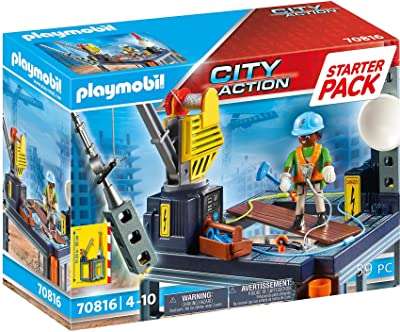 Kit de construction démarrage playmobil. DIAYTAR COTE D'IVOIRE, votre boutique en ligne discount pour toutes vos nécessités. Faites des économies sur vos achats de meubles de maison, d'équipements électroniques, de gadgets et bien plus encore. Profitez de nos prix attractifs sans jamais compromettre la qualité.